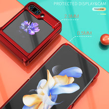 Load image into Gallery viewer, Armor Hinge Heavy Duty Full-Body Rugged Protective Case for Samsung Galaxy Z Flip4 5G With 360°Ring Magnetic Kickstand(Pre-sell) - mycasety2023 Mycasety