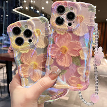 Load image into Gallery viewer, Gentle Oil Painting Flower iPhone Case - mycasety2023 Mycasety