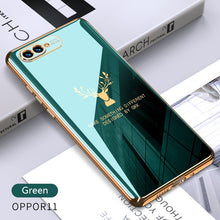 Load image into Gallery viewer, 2021 Luxury Deer Pattern Camera All-inclusive Electroplating Process Case For OPPO Reno 4 3 Pro R17 Pro Find X