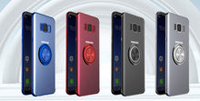 Load image into Gallery viewer, High Quality Electroplated Magnetic Car Holder Ring Case For Samsung