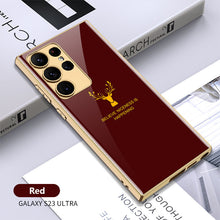 Load image into Gallery viewer, Luxury Deer Pattern Camera All-inclusive Electroplating Process Case For Samsung S23 S22 S21 Ultra Plus