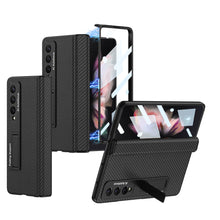 Load image into Gallery viewer, Magnetic Hinge Invisible Bracket All-included Protective Leather Phone Case For Samsung Galaxy Z Fold 5/4/3 - mycasety2023 Mycasety
