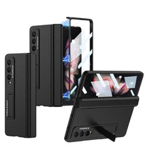 Load image into Gallery viewer, Magnetic Hinge Invisible Bracket All-included Protective Leather Phone Case For Samsung Galaxy Z Fold 5/4/3 - mycasety2023 Mycasety