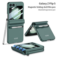Load image into Gallery viewer, Magnetic All-included Shockproof Plastic Hard Cover For Samsung Galaxy Z Flip5 Flip4 Flip3