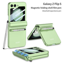 Load image into Gallery viewer, Magnetic All-included Shockproof Plastic Hard Cover For Samsung Galaxy Z Flip5 Flip4 Flip3