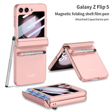 Load image into Gallery viewer, Magnetic All-included Shockproof Plastic Hard Cover For Samsung Galaxy Z Flip5 Flip4 Flip3