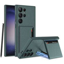Load image into Gallery viewer, Leather Protective Phone Case With Card Holder For Samsung Galaxy S24 S23 Ultra Plus