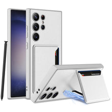Load image into Gallery viewer, Leather Protective Phone Case With Card Holder For Samsung Galaxy S24 S23 Ultra Plus