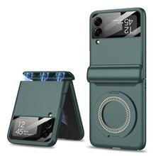 Load image into Gallery viewer, Magnetic Hinge Bracket All-included Shockproof Phone Case For Samsung Galaxy Flip 5/4/3