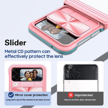 Load image into Gallery viewer, Anti-Slip Clear Acrylic Case for Samsung Galaxy Z Flip4 5G