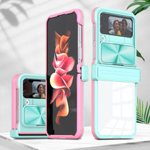 Load image into Gallery viewer, Anti-Slip Clear Acrylic Case for Samsung Galaxy Z Flip4 5G
