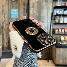 Load image into Gallery viewer, Electroplating iPhone Case with Camera Lens Protector Film - mycasety2023 Mycasety