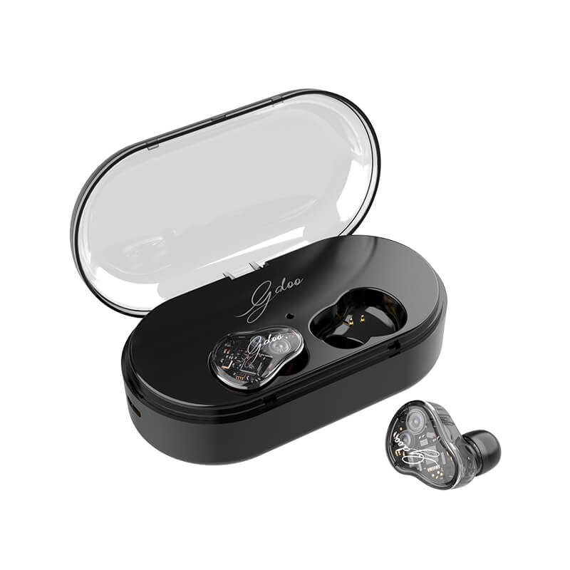 [IPX7 Waterproof and Bluetooth 5.0]2020 NEW TWS Z6 Transparent Earbuds Headset With Charger Box