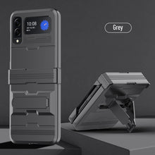 Load image into Gallery viewer, Drop Protection Kickstand Phone Cover Case for Samsung Galaxy Z Flip3 5G Non-Fingerprint Fundas Coque
