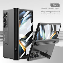Load image into Gallery viewer, Magnetic Hinge Bracket Anti-fall Protective Phone Case With Stylus And Film For Samsung Galaxy Z Fold 5/4/3