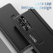 Load image into Gallery viewer, Magnetic Hinge Bracket Anti-fall Protective Phone Case With Stylus And Film For Samsung Galaxy Z Fold 5/4/3