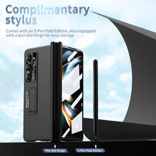 Load image into Gallery viewer, Magnetic Hinge Bracket Anti-fall Protective Phone Case With Stylus And Film For Samsung Galaxy Z Fold 5/4/3
