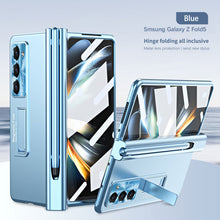 Load image into Gallery viewer, Magnetic Hinge Bracket Anti-fall Protective Phone Case With Stylus And Film For Samsung Galaxy Z Fold 5/4/3