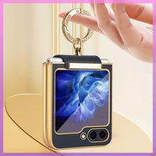 Load image into Gallery viewer, Genuine Leather Protective Phone Case For Samsung Galaxy Z Flip 5/4/3 - mycasety2023 Mycasety