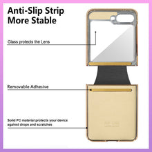 Load image into Gallery viewer, Genuine Leather Protective Phone Case For Samsung Galaxy Z Flip 5/4/3 - mycasety2023 Mycasety