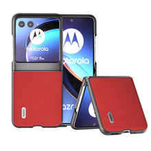 Load image into Gallery viewer, Motorola Razr 40 Ultra Moto Razr 2023 40Ultra Case Luxury Leather Folding Shockproof Cover - mycasety2023 Mycasety