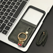 Load image into Gallery viewer, Motorola Razr 40 Ultra New Anti-Shock Business Leather Wristband Cover Case - mycasety2023 Mycasety