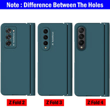 Load image into Gallery viewer, Samsung Galaxy Z Fold4 Hinge Case with Pen Slot Holder Hinge Case with Front Screen Glass Film