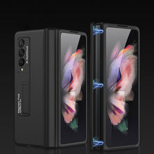 Load image into Gallery viewer, Amazing Magnetic Frame Plastic Stand All-included Case For Samsung Galaxy Z Fold 3 5G Mate X