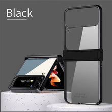 Load image into Gallery viewer, Hinge Case for Samsung Galaxy Z Flip 4 5G Case Full Protection Plating Transparent