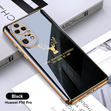 Load image into Gallery viewer, 2021 Luxury Deer Pattern Camera All-inclusive Electroplating Process Case For Huawei