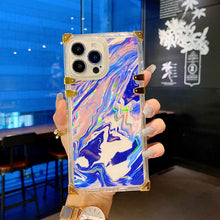 Load image into Gallery viewer, 2021 Luxury Laser Marble Pattern Baldric Protective Cover For iPhone