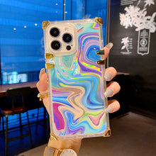 Load image into Gallery viewer, 2021 Luxury Laser Marble Pattern Baldric Protective Cover For iPhone