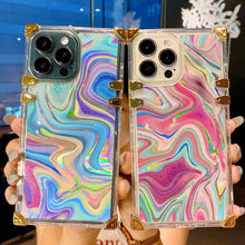 Load image into Gallery viewer, 2021 Luxury Laser Marble Pattern Baldric Protective Cover For iPhone