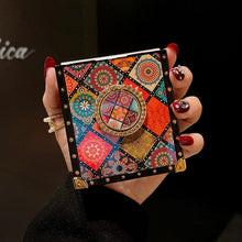 Load image into Gallery viewer, Retro Boho Style Ring Case With Lanyard for Samsung Galaxy Z Flip3 Flip4 5G pphonecover