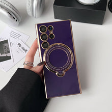 Load image into Gallery viewer, Magneto Plated Magsafe Lens Protector Film Case for Samsung - mycasety2023 Mycasety