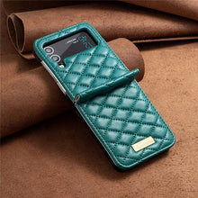 Load image into Gallery viewer, Leather Cover for Samsung Galaxy Z Flip4 5G