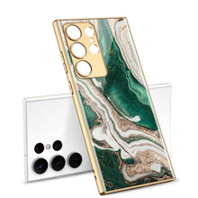 Load image into Gallery viewer, Lion Totem Electroplated Stained Glass Phone Case For Samsung - mycasety2023 Mycasety