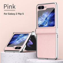 Load image into Gallery viewer, Luxury Leather Phone Case For Samsung Galaxy Z Flip3 Flip4 Flip5 - mycasety2023 Mycasety