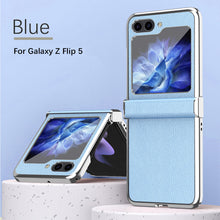 Load image into Gallery viewer, Luxury Leather Phone Case For Samsung Galaxy Z Flip3 Flip4 Flip5 - mycasety2023 Mycasety