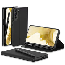 Load image into Gallery viewer, Flip Magnetic Leather Phone Case For Samsung - mycasety2023 Mycasety