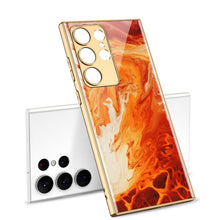 Load image into Gallery viewer, Lion Totem Electroplated Stained Glass Phone Case For Samsung - mycasety2023 Mycasety