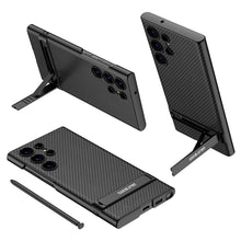 Load image into Gallery viewer, Luxury Leather Invisible Bracket All-inclusive Protective Phone Case For Samsung Galaxy S23 Ultra Plus - mycasety2023 Mycasety