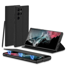 Load image into Gallery viewer, Flip Magnetic Leather Phone Case For Samsung - mycasety2023 Mycasety