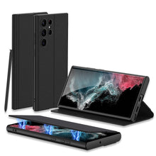 Load image into Gallery viewer, Flip Magnetic Leather Phone Case For Samsung - mycasety2023 Mycasety