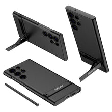 Load image into Gallery viewer, Luxury Leather Invisible Bracket All-inclusive Protective Phone Case For Samsung Galaxy S23 Ultra Plus - mycasety2023 Mycasety
