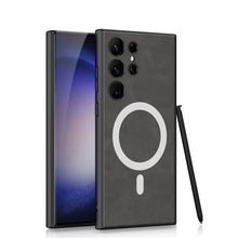 Load image into Gallery viewer, Magnetic Magsafe Leather Phone Case for Samsung - mycasety2023 Mycasety