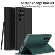 Load image into Gallery viewer, Flip Magnetic Leather Phone Case For Samsung - mycasety2023 Mycasety