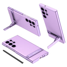 Load image into Gallery viewer, Luxury Leather Invisible Bracket All-inclusive Protective Phone Case For Samsung Galaxy S23 Ultra Plus - mycasety2023 Mycasety