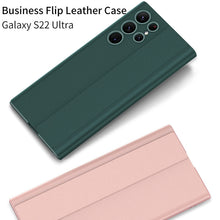 Load image into Gallery viewer, Flip Magnetic Leather Phone Case For Samsung - mycasety2023 Mycasety