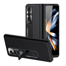 Load image into Gallery viewer, Magnetic Holder Protective Leather Phone Case With Front Protection Film For Samsung Galaxy Z Fold5 Fold4 Fold3